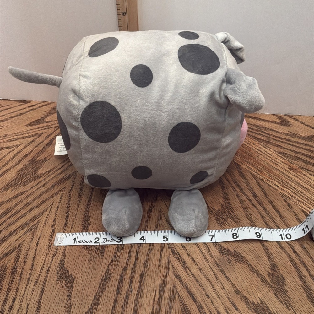 Kohls‎ Cares Dada Plush Stuffed Animal Toy Gray Cow Black Dots Jimmy Fallon - Picture 7 of 7